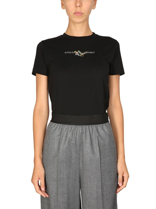 stella mccartney T-SHIRT "GLITCH"