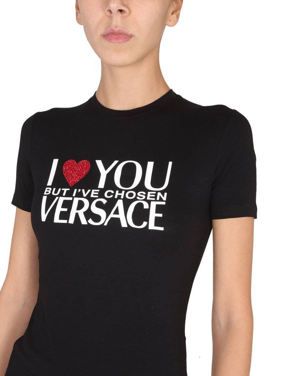 Versace T-SHIRT "I ♡ YOU BUT..."