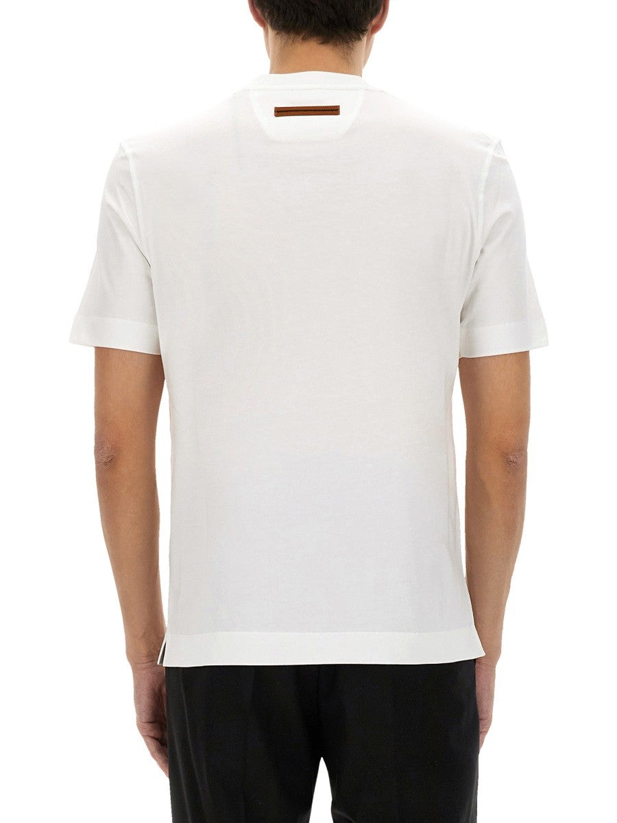 Zegna T-SHIRT IN JERSEY