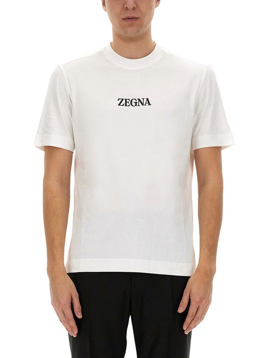 Zegna T-SHIRT IN JERSEY