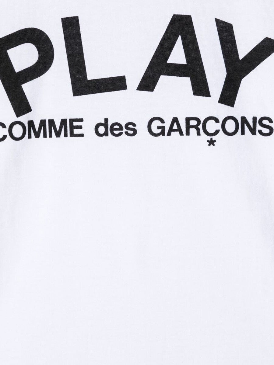 COMME DES GARCONS PLAY T-SHIRT M/C LOGO