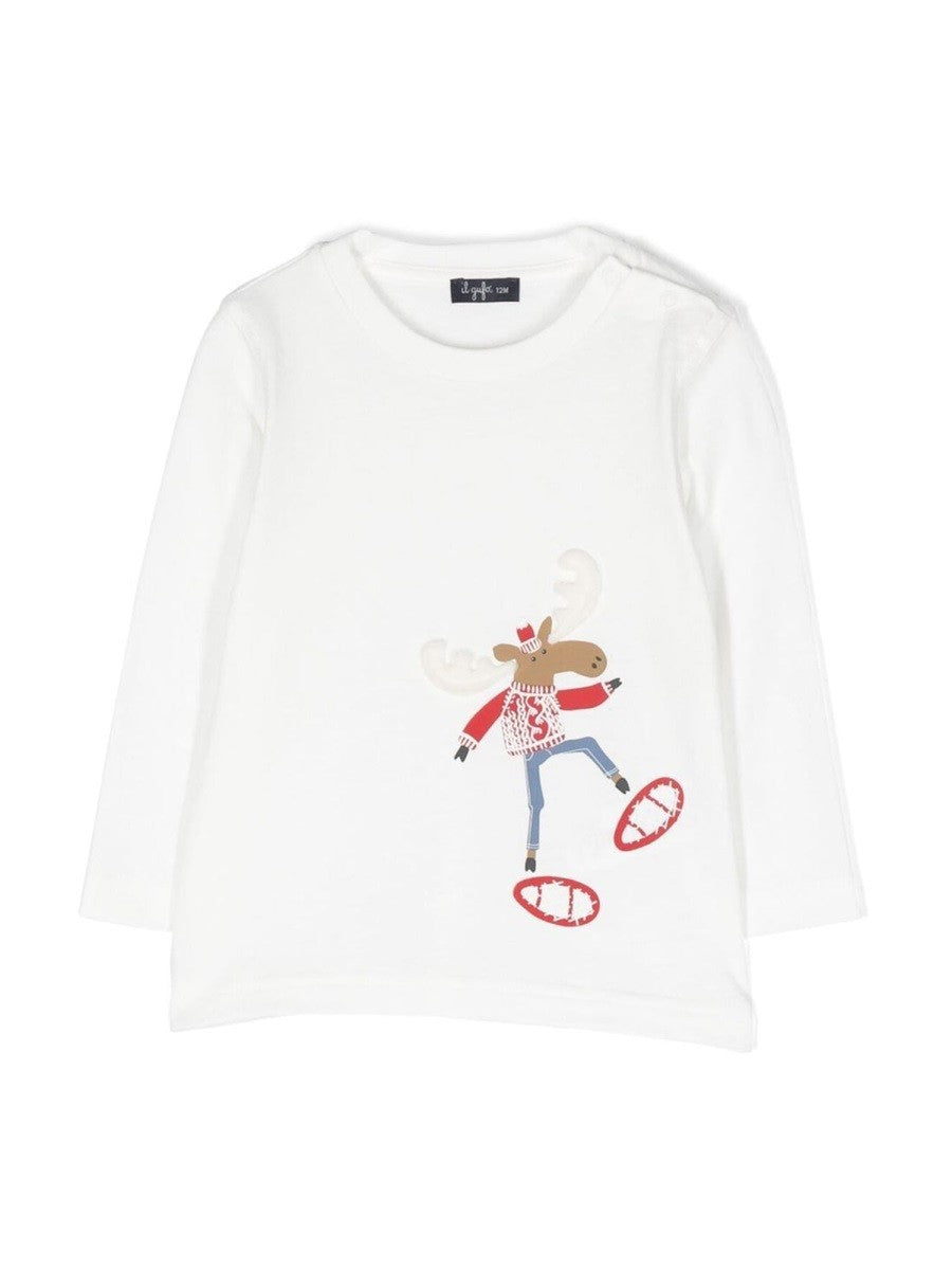 IL GUFO T-SHIRT M/L REINDEER