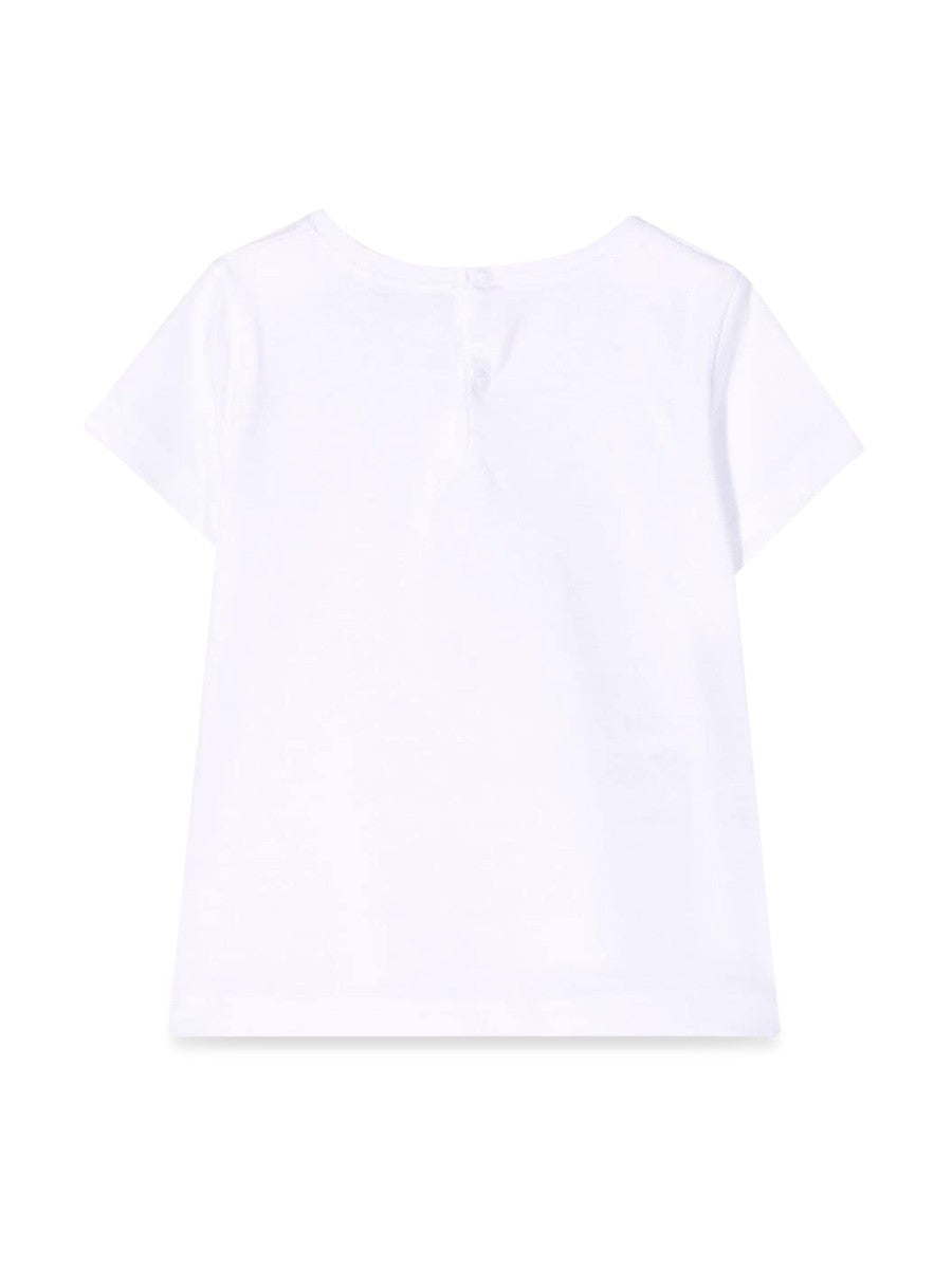 IL GUFO T-SHIRT M/SHORT WHITE/LILAC