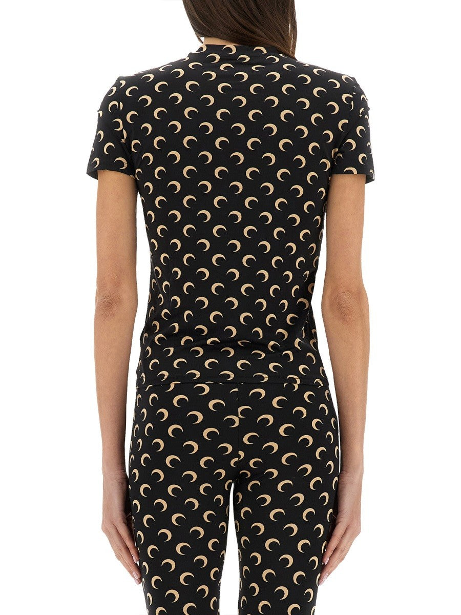 MARINE SERRE T-SHIRT "MOON"