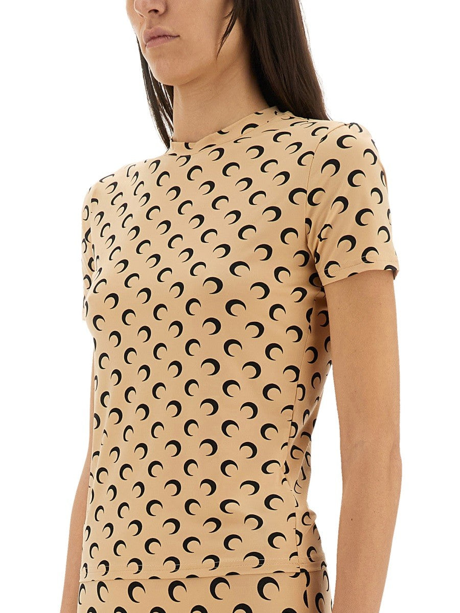 MARINE SERRE T-SHIRT "MOON"