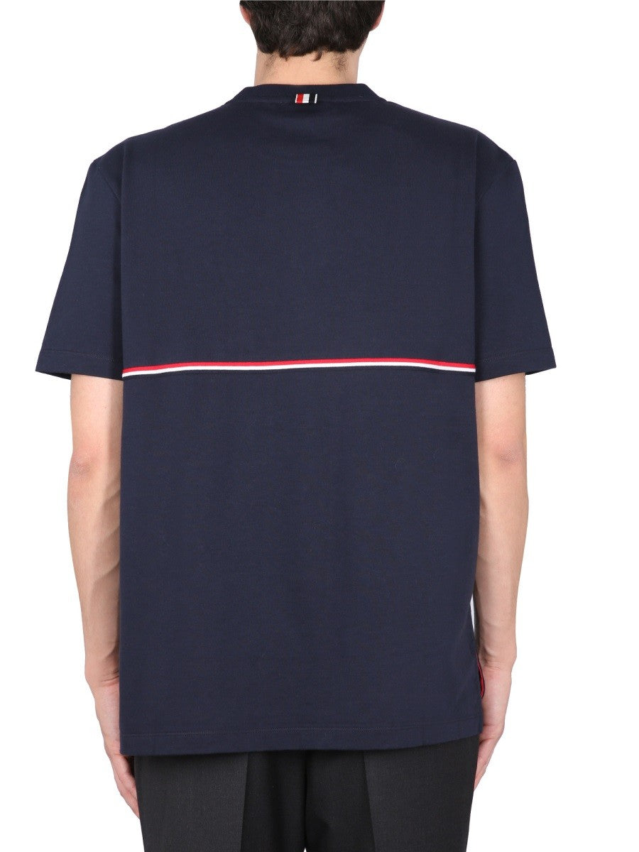 THOM BROWNE T-SHIRT RWB