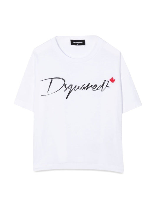 Dsquared T-SHIRT SS CURSIVE LOGO