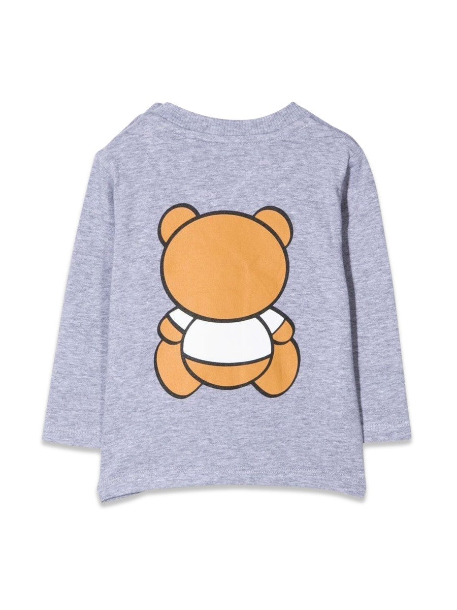 Moschino T-SHIRT TEDDY BEAR IN COTONE