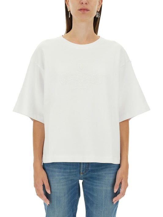 Dolce & Gabbana T-SHIRT WITH LETTERING LOGO