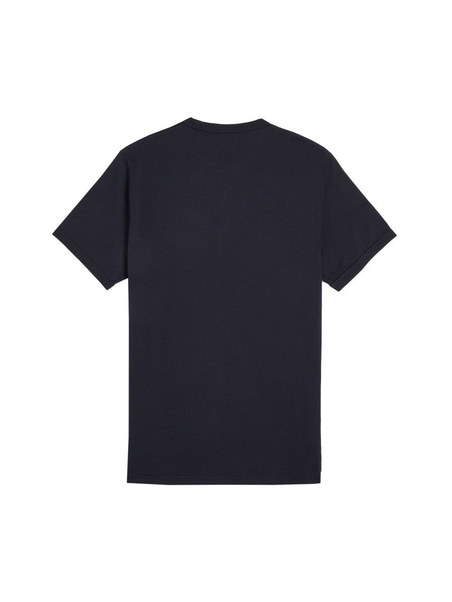 FRED PERRY T-SHIRT WITH LOGO EMBROIDERY