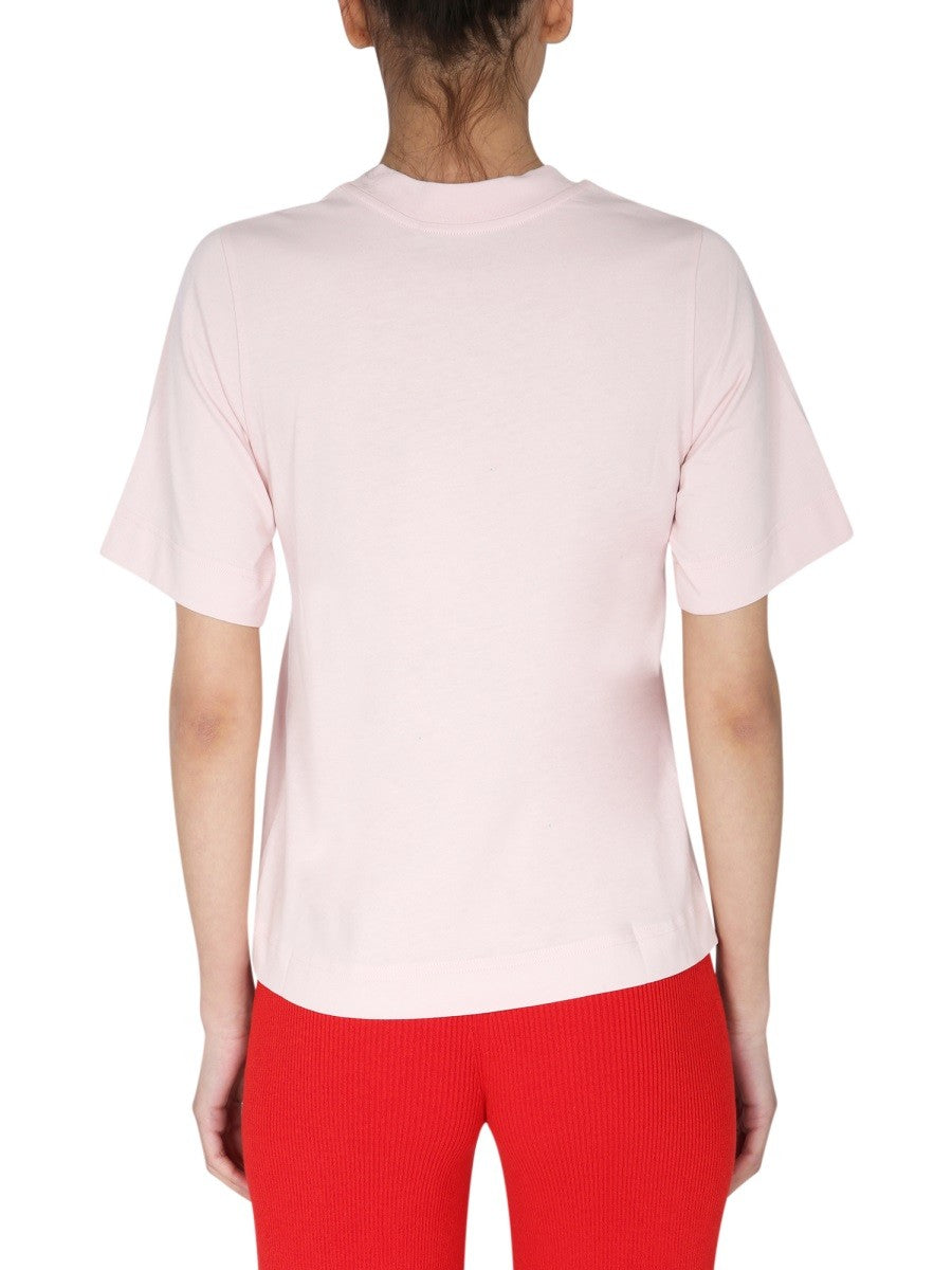 stella mccartney T-SHIRT WITH LOGO PRINT