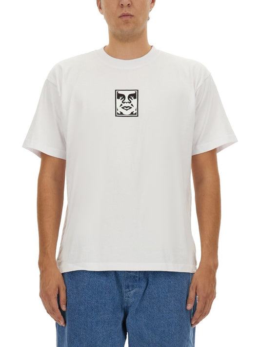 OBEY T-SHIRT WITH LOGO