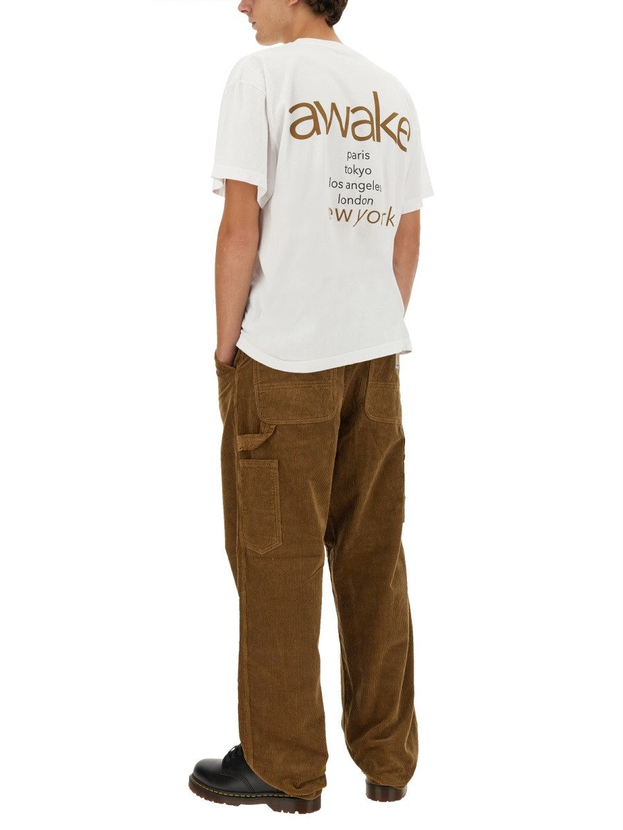 AWAKE NY T-SHIRT WITH LOGO