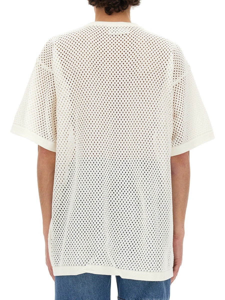MM6 MAISON MARGIELA T-SHIRT WITH LOGO