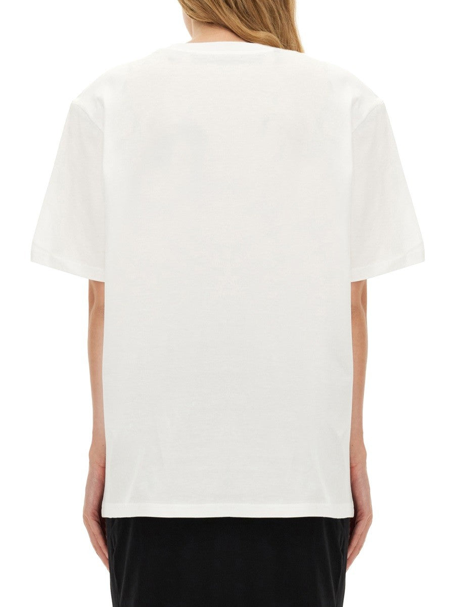 ROTATE BIRGER CHRISTENSEN T-SHIRT WITH LOGO