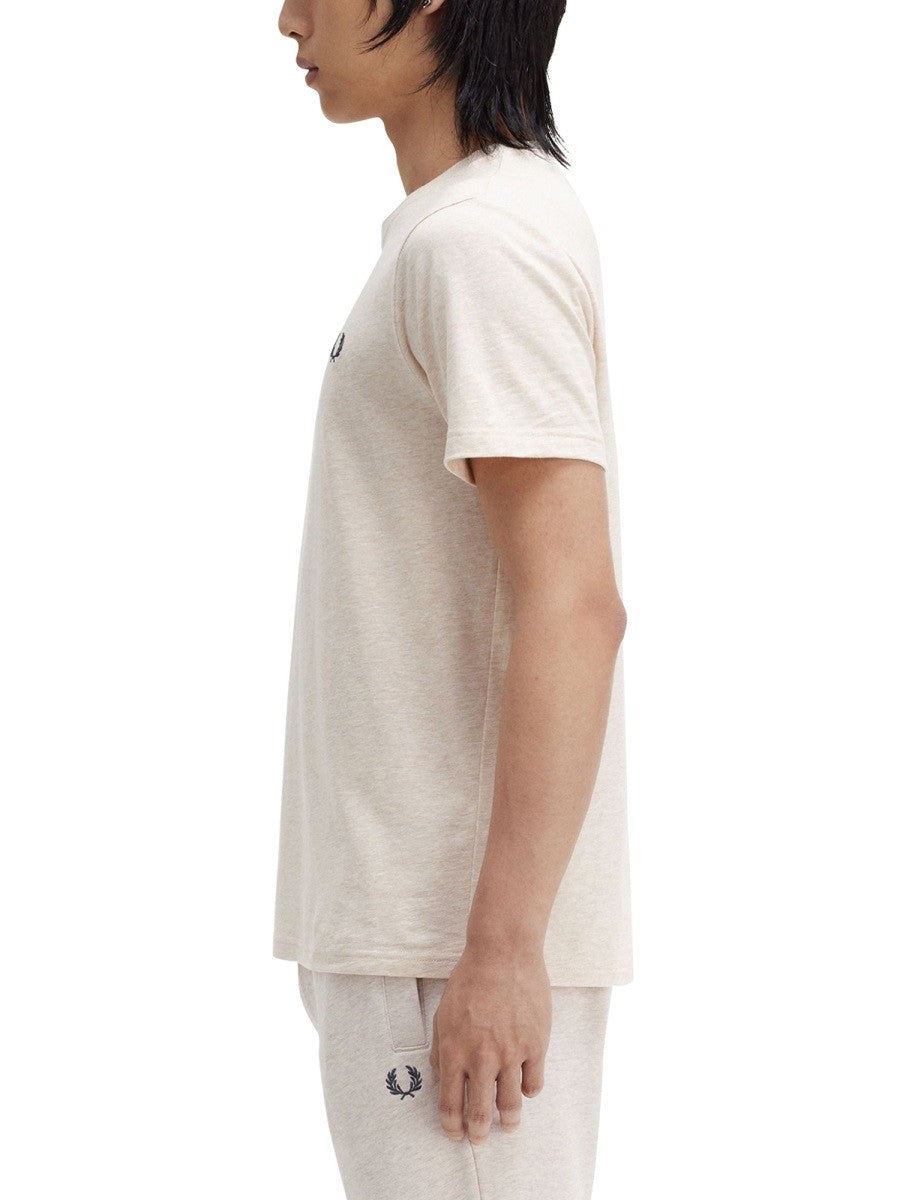 FRED PERRY T-SHIRT WITH LOGO