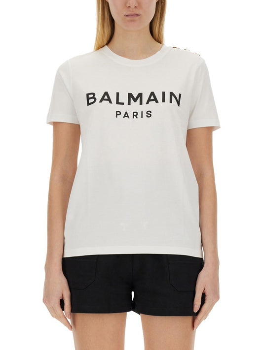 Balmain T-SHIRT WITH LOGO