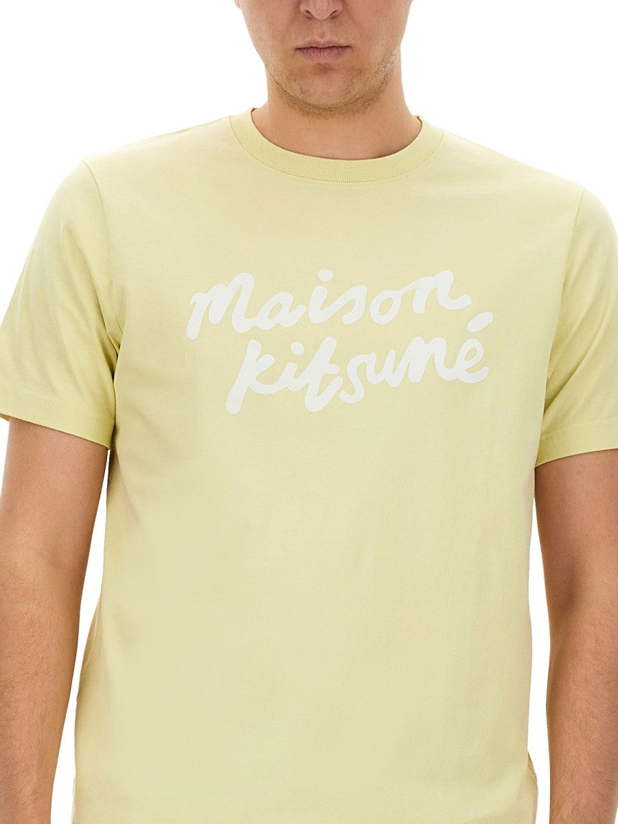 Maison Kitsune T-SHIRT WITH LOGO