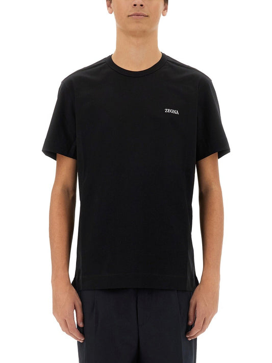 Zegna T-SHIRT WITH LOGO