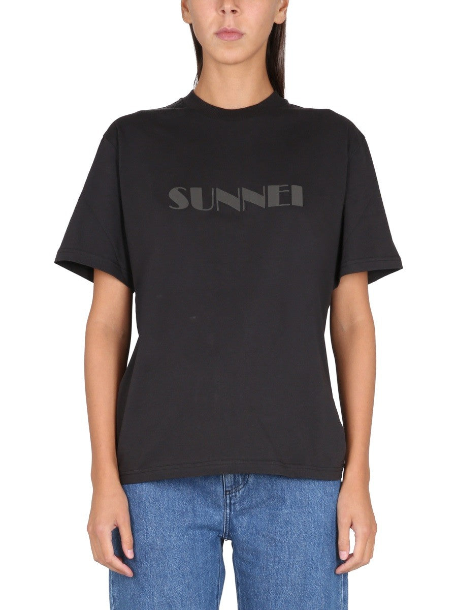 SUNNEI T-SHIRT WITH LOGO