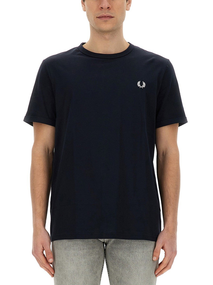 FRED PERRY T-SHIRT WITH LOGO