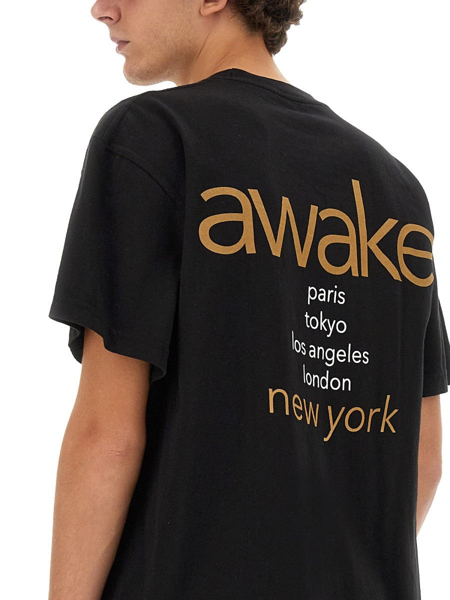 AWAKE NY T-SHIRT WITH LOGO