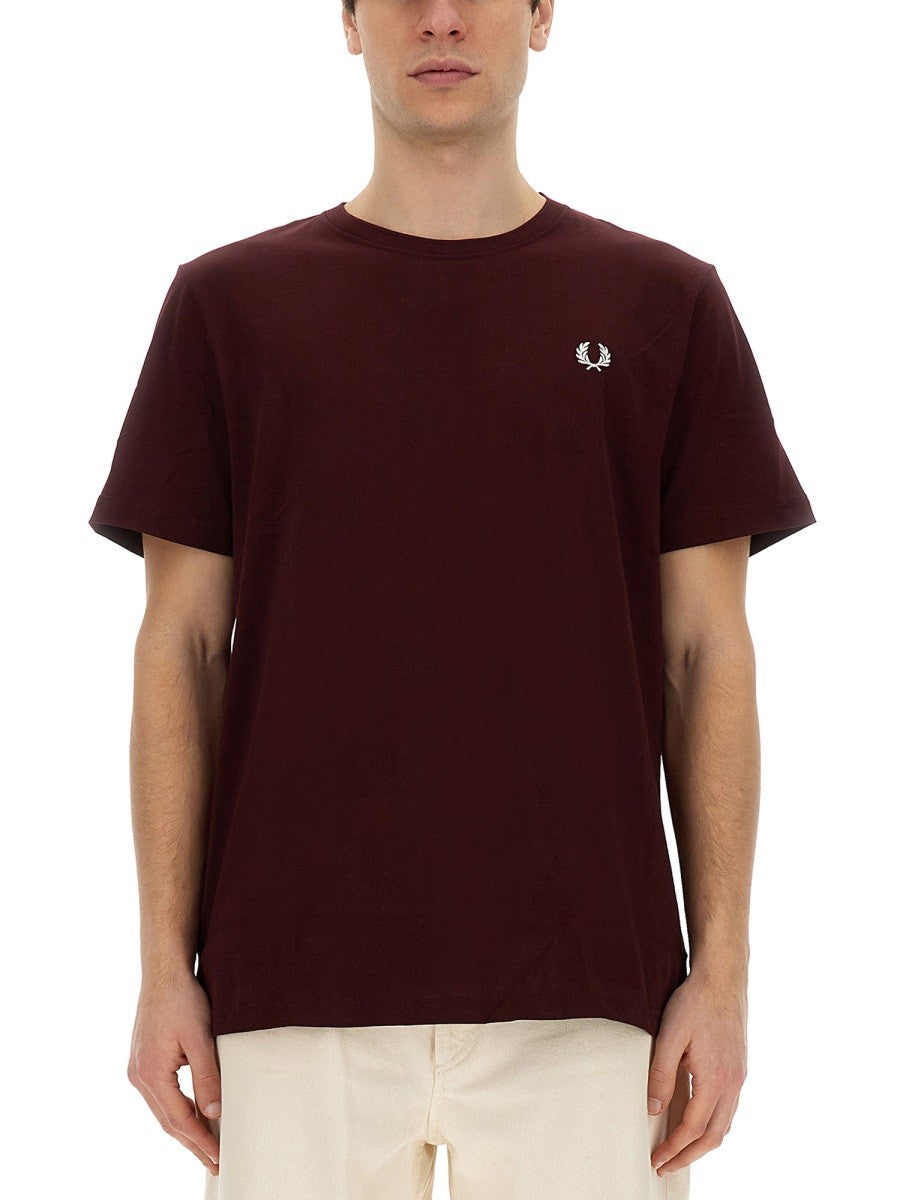 FRED PERRY T-SHIRT WITH LOGO