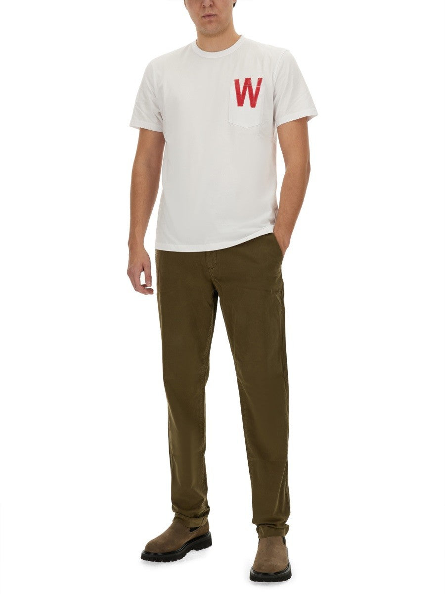 Woolrich T-SHIRT WITH LOGO