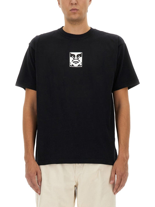 OBEY T-SHIRT WITH LOGO