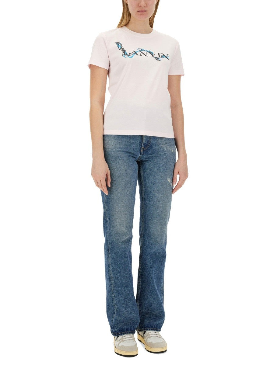 Lanvin T-SHIRT WITH LOGO