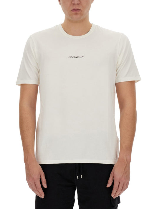 C.P. COMPANY T-SHIRT WITH LOGO