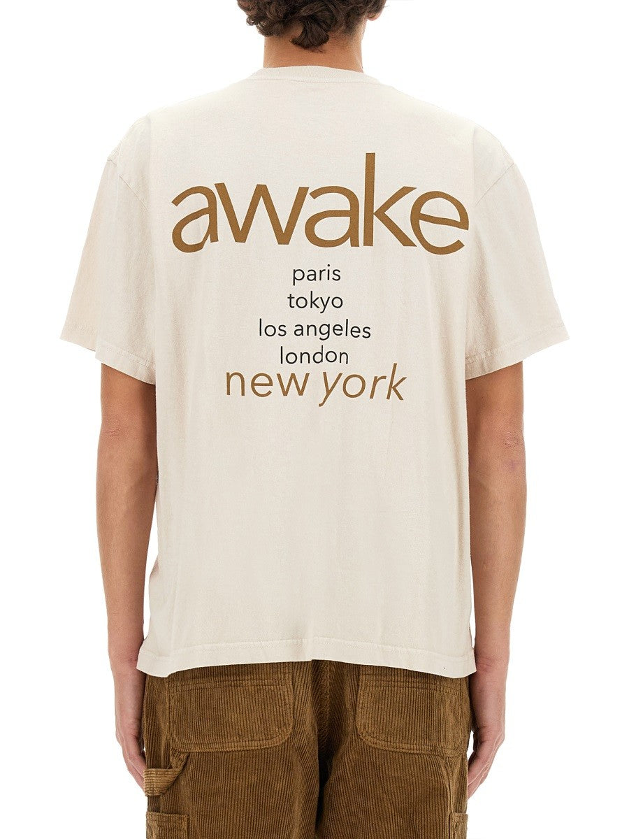 AWAKE NY T-SHIRT WITH LOGO