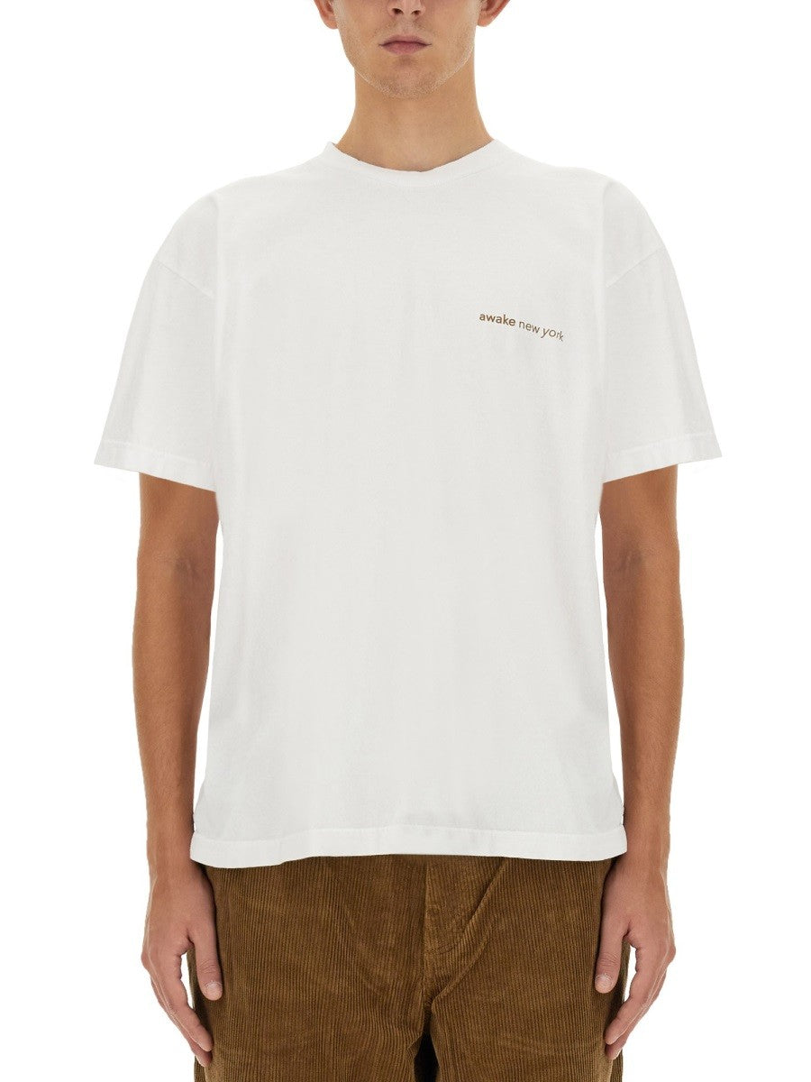 AWAKE NY T-SHIRT WITH LOGO