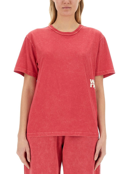 ALEXANDERWANG.T T-SHIRT WITH LOGO