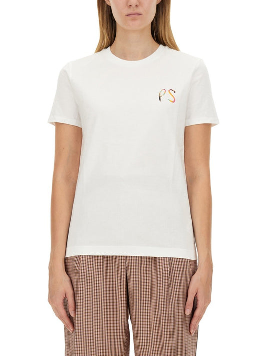 PS BY PAUL SMITH T-SHIRT WITH LOGO