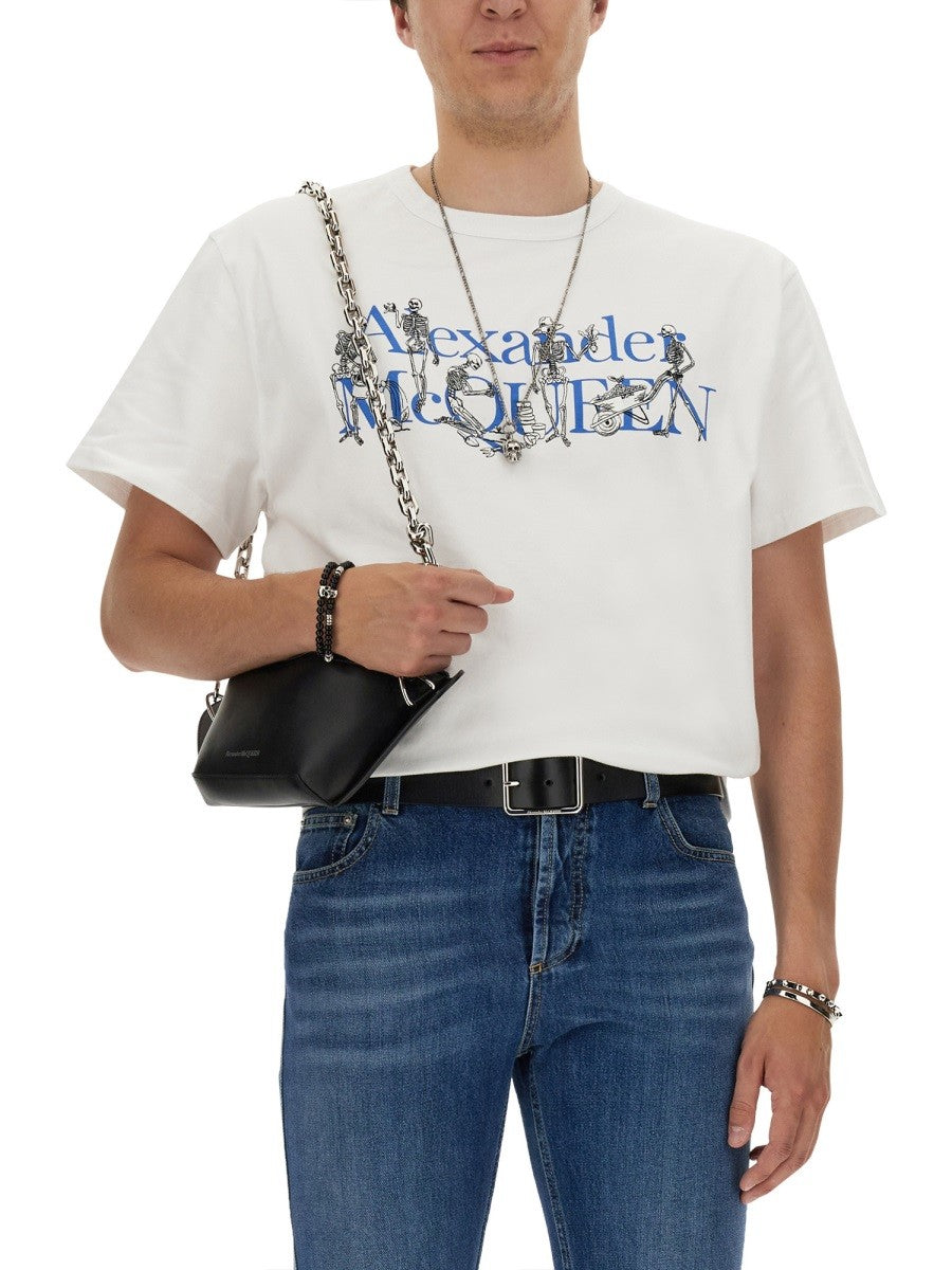 Alexander Mcqueen T-SHIRT WITH LOGO