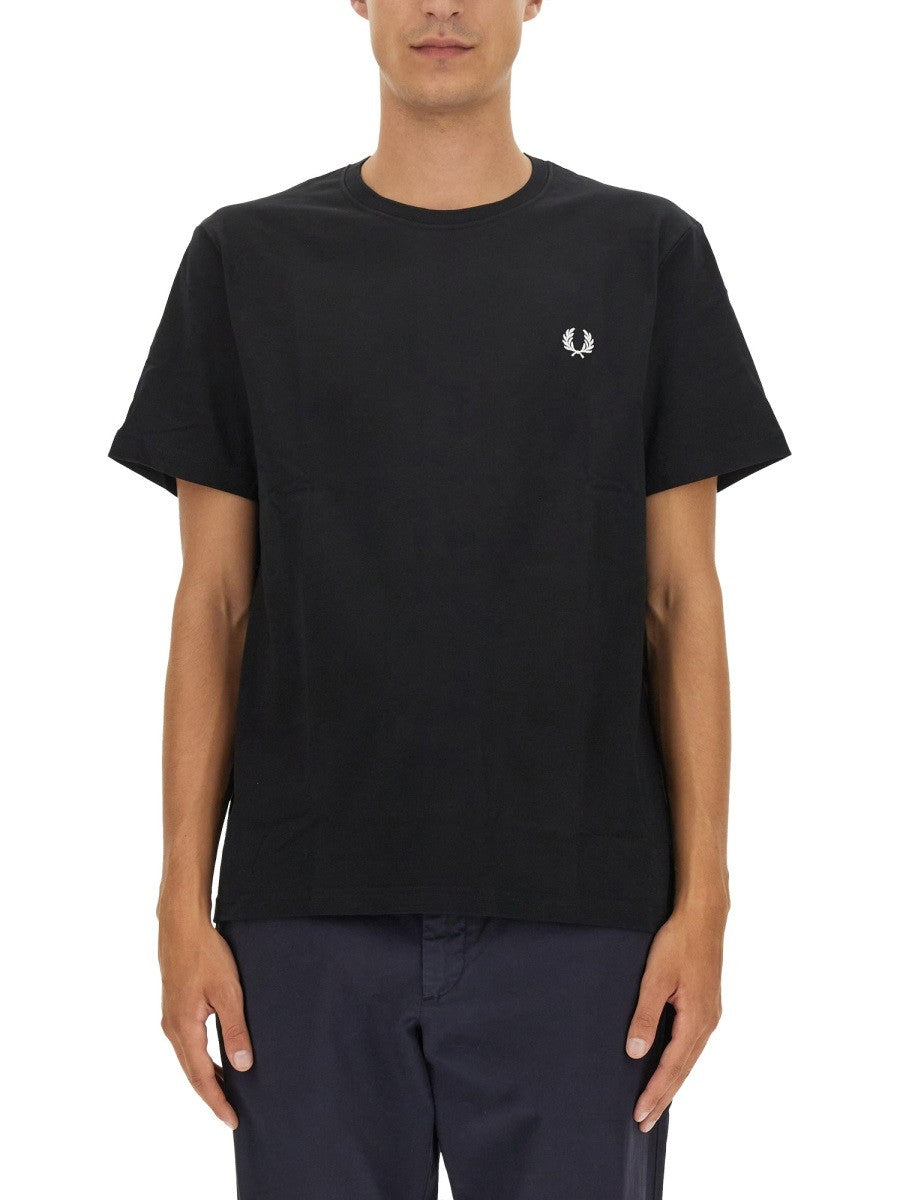 FRED PERRY T-SHIRT WITH LOGO