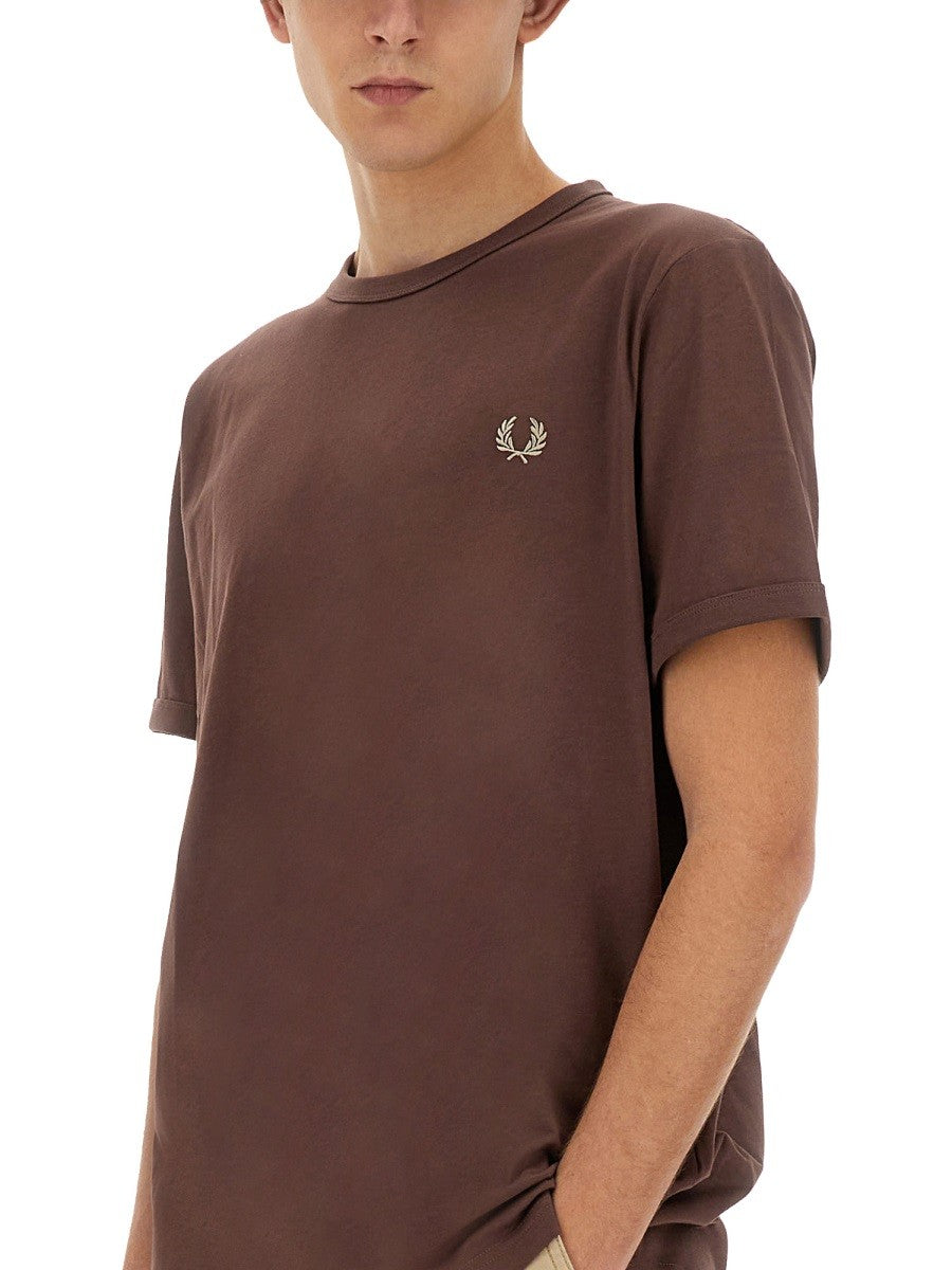 FRED PERRY T-SHIRT WITH LOGO