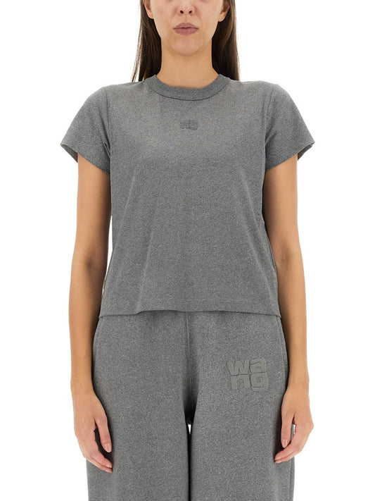 ALEXANDERWANG.T T-SHIRT WITH LOGO