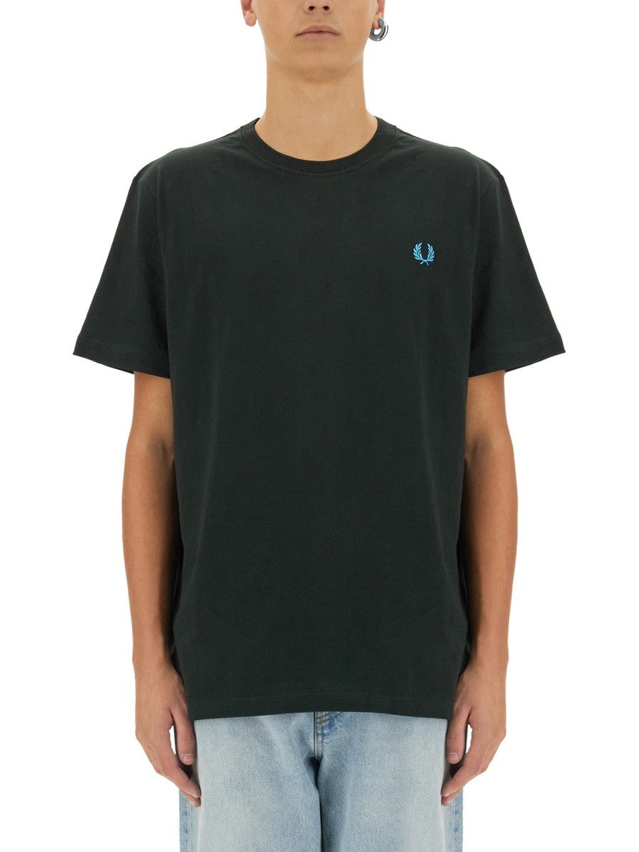 FRED PERRY T-SHIRT WITH LOGO