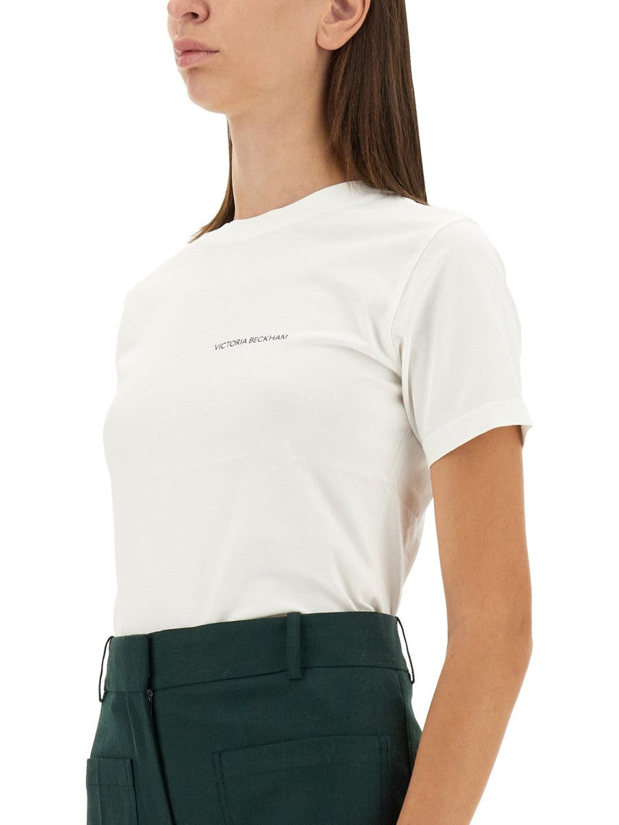 Victoria Beckham T-SHIRT WITH LOGO