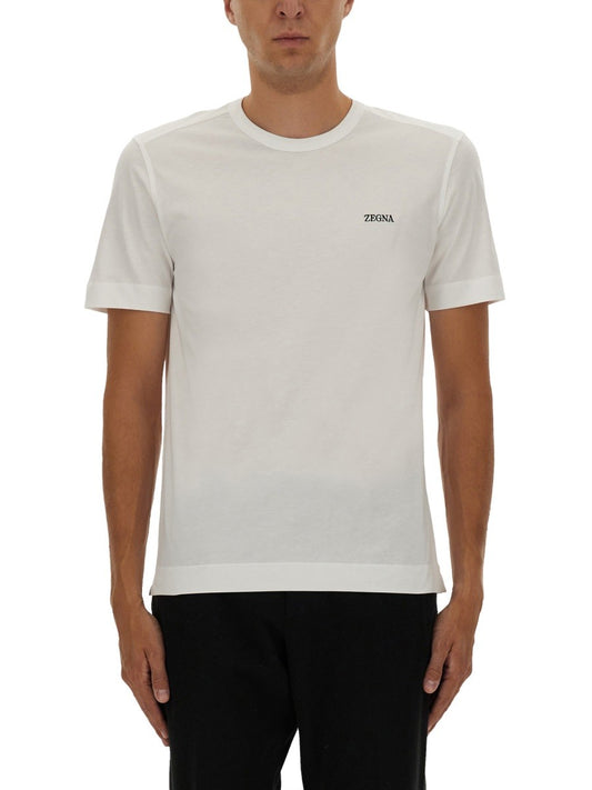 Zegna T-SHIRT WITH LOGO