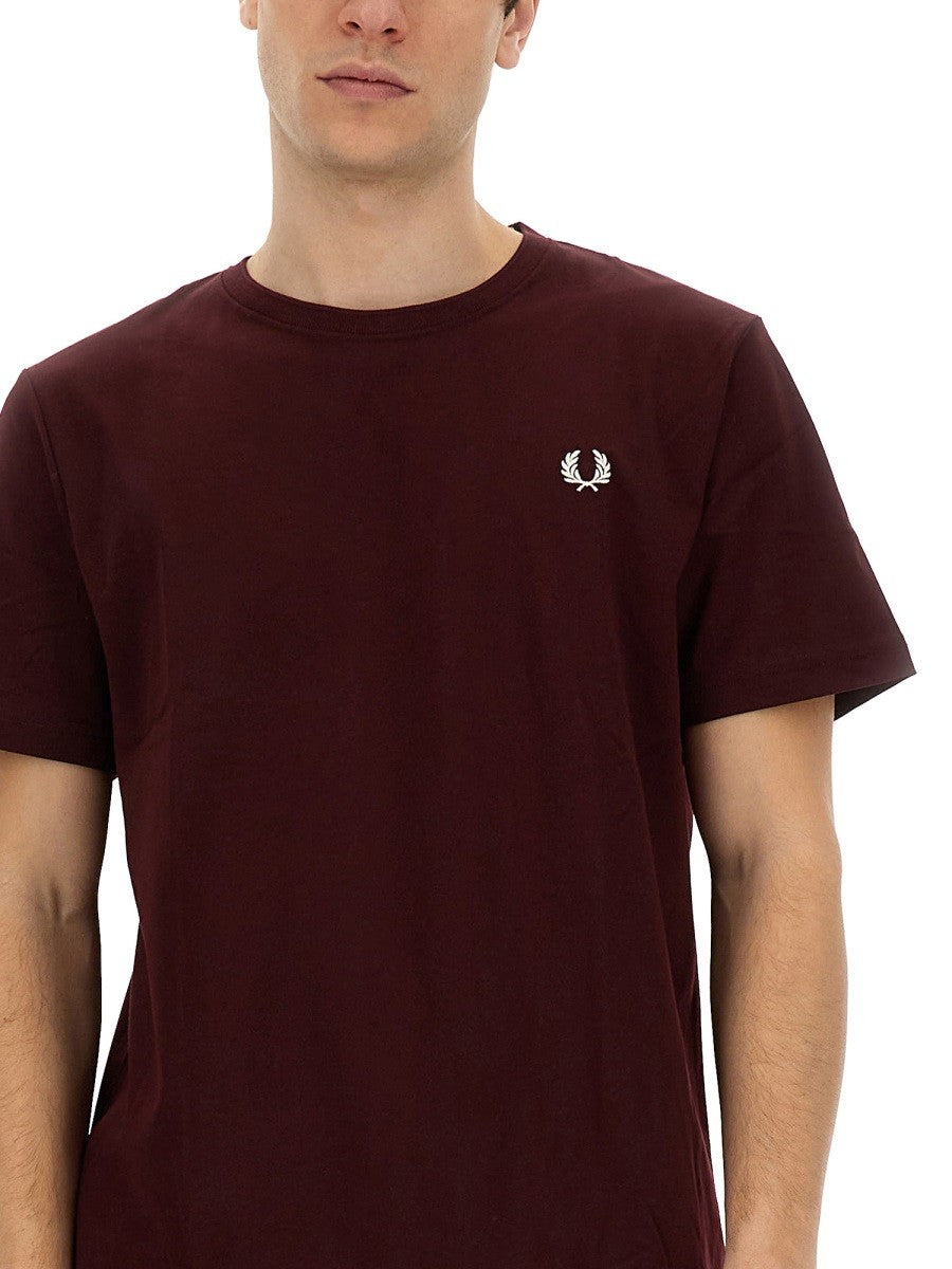 FRED PERRY T-SHIRT WITH LOGO