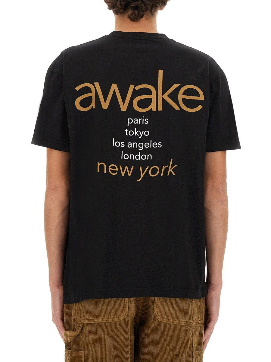 AWAKE NY T-SHIRT WITH LOGO