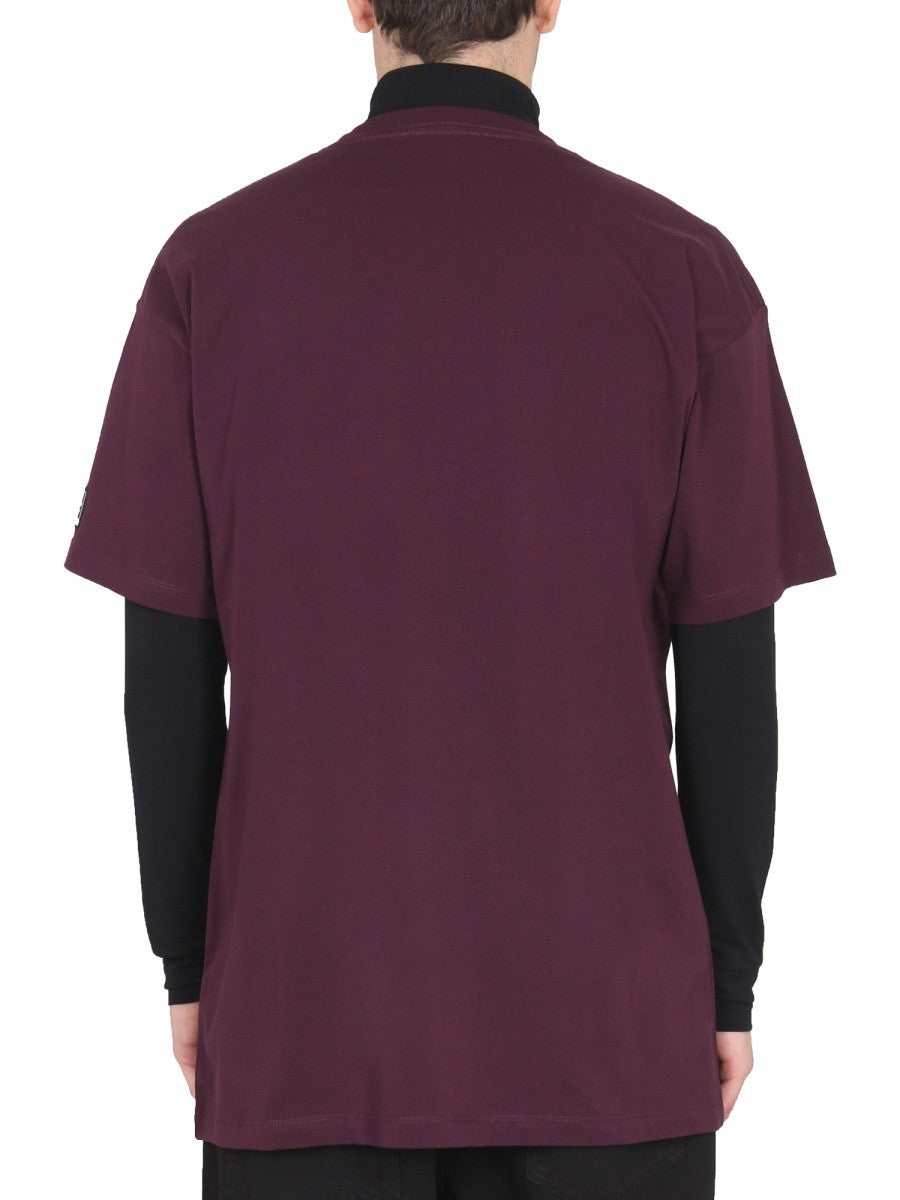 RAF SIMONS T-SHIRT WITH LOGO