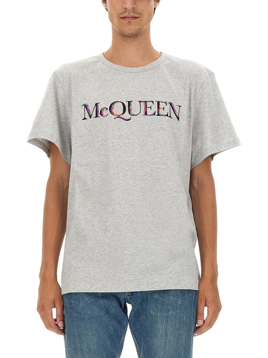 Alexander Mcqueen T-SHIRT WITH LOGO