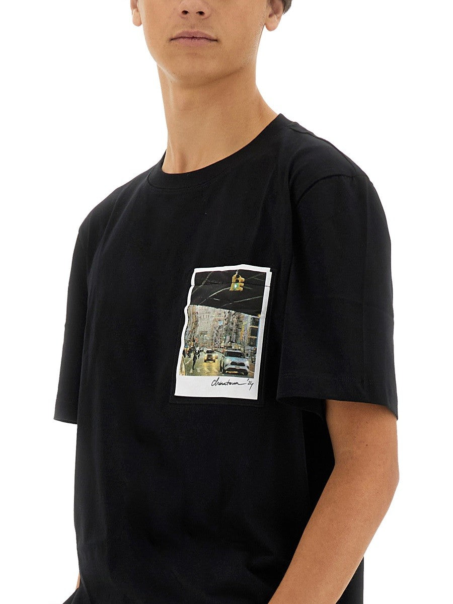 Helmut Lang T-SHIRT WITH LOGO