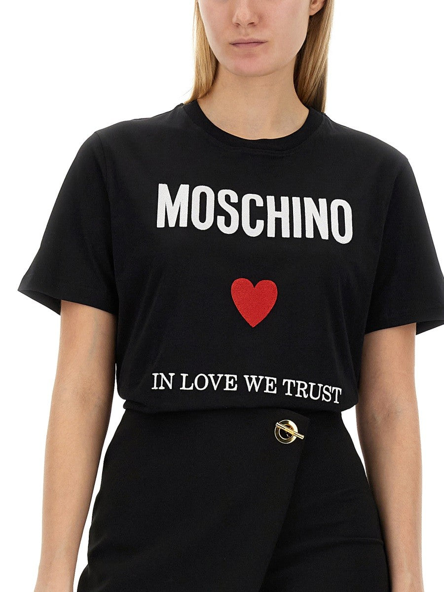 Moschino T-SHIRT WITH LOGO