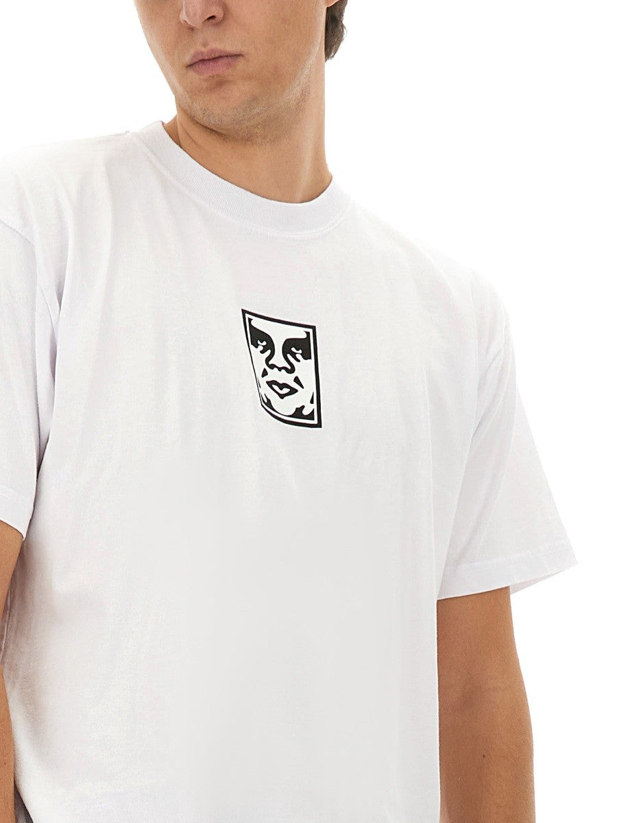 OBEY T-SHIRT WITH LOGO