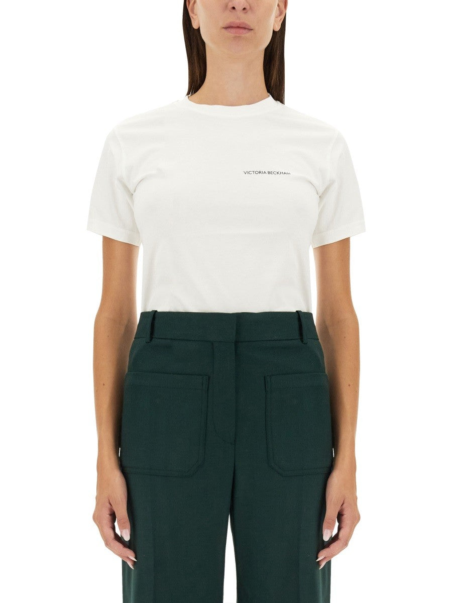 Victoria Beckham T-SHIRT WITH LOGO